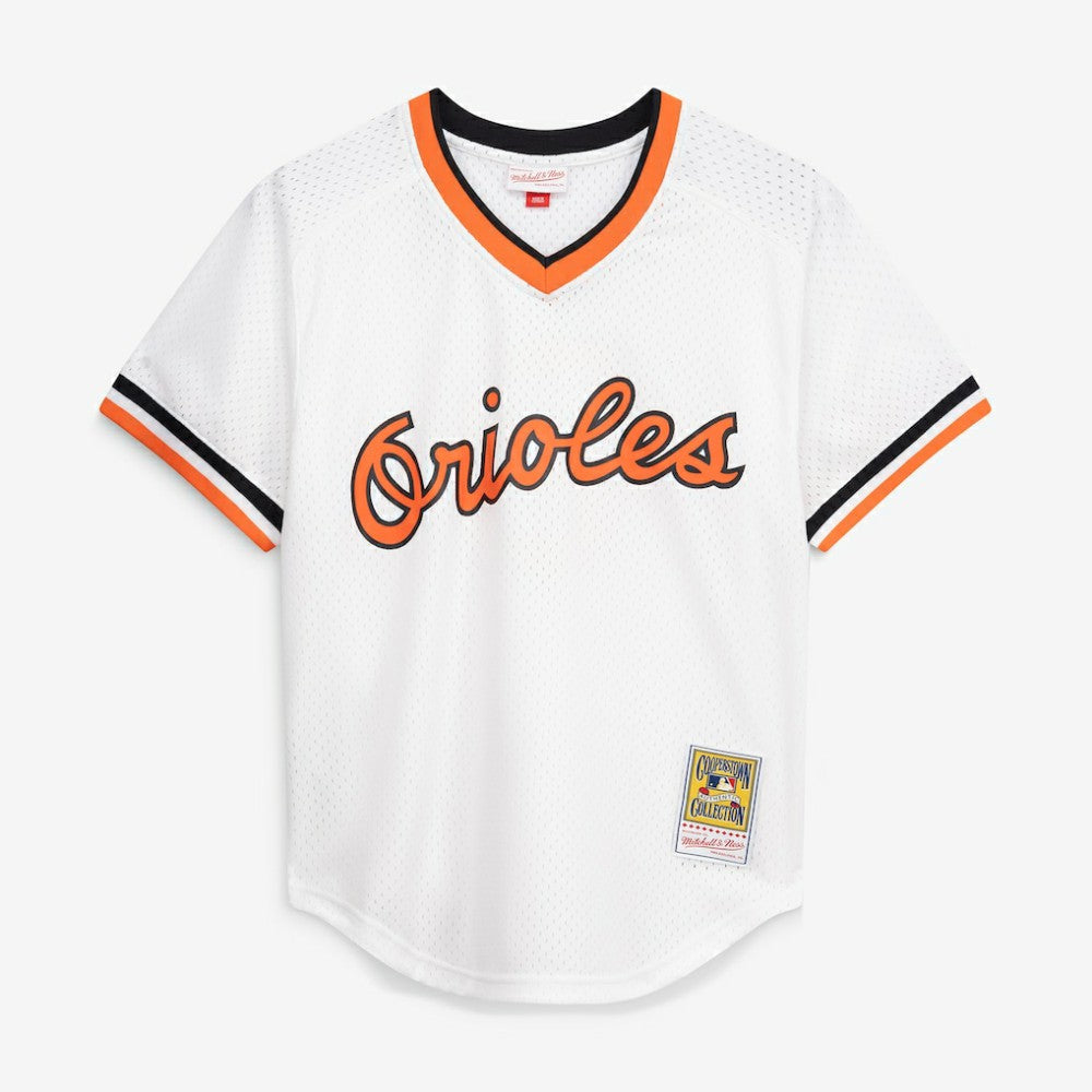 Cal Ripken Jr. Baltimore Orioles Mitchell & Ness Authentic Batting Practice Jersey - MLB Jerseys