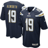 Los Angeles Chargers San Diego Chargers Lance Alworth Gridiron Classics Retired Player Game Jersey | NFL Outlet