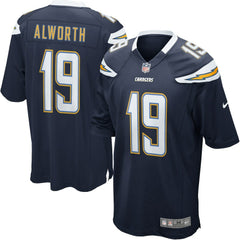 Los Angeles Chargers San Diego Chargers Lance Alworth Gridiron Classics Retired Player Game Jersey | NFL Outlet