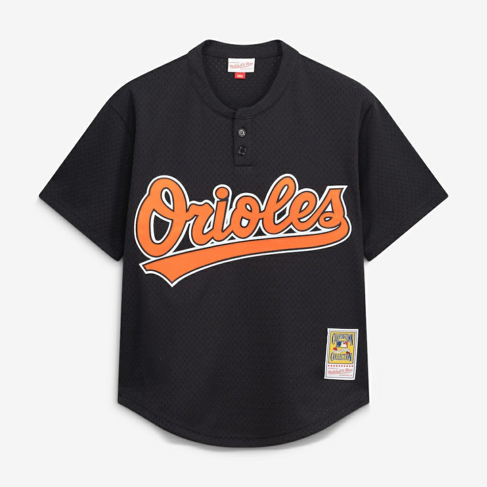 Cal Ripken Jr. Baltimore Orioles Mitchell & Ness Authentic Batting Practice Jersey - MLB Jerseys