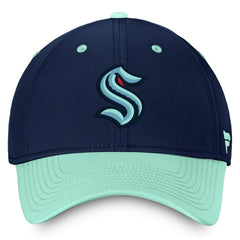 Seattle Kraken Fanatics Authentic Pro Rink Two-Tone Flex Hat – Deep Sea Blue/Light Blue - NHL Hats