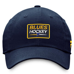 St. Louis Blues Fanatics Authentic Pro Prime Adjustable Hat – Navy - NHL Hats