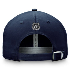 St. Louis Blues Fanatics Authentic Pro Prime Adjustable Hat – Navy - NHL Hats