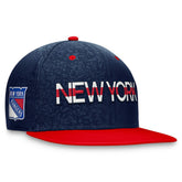New York Rangers Fanatics Authentic Pro Rink Two-Tone Snapback Hat – Navy/ Red - NHL Hats