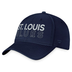 St. Louis Blues Fanatics Authentic Pro Road Flex Hat – Navy - NHL Hats
