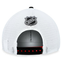 Chicago Blackhawks Fanatics Authentic Pro Rink Trucker Adjustable Hat - NHL Hats