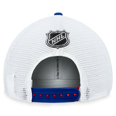 New York Rangers Fanatics Authentic Pro Rink Trucker Adjustable Hat - NHL Hats