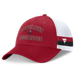 Tampa Bay Buccaneers Fundamentals Side Stripe Trucker Adjustable Hat | NFL Hot