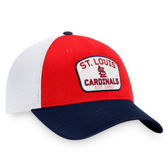 St. Louis Cardinals Fanatics Two-Tone Patch Trucker Adjustable Hat - MLB Hats