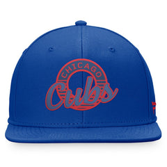 Chicago Cubs Fanatics Circle Script Snapback Hat - MLB Hats