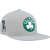 Gray Boston Celtics Side Core 2.0 Snapback Hat | NBA