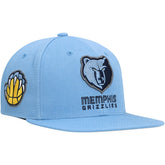Light Blue Memphis Grizzlies Side Core 2.0 Snapback Hat | NBA