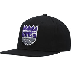 Black Sacramento Kings Side Core 2.0 Snapback Hat | NBA