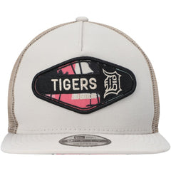Detroit Tigers New Era Retro Beachin' Patch A-Frame Trucker 9FIFTY Snapback Hat - MLB Hats