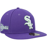 Chicago White Sox New Era Lime Side Patch 59FIFTY Fitted Hat - MLB Hats