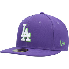Los Angeles Dodgers New Era Lime Side Patch 59FIFTY Fitted Hat - MLB Hats