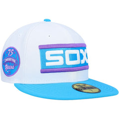 Chicago White Sox New Era Comiskey Park 75th Anniversary Vice 59FIFTY Fitted Hat - MLB Hats