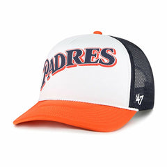 San Diego Padres '47 Foam Front Script Trucker Snapback Hat - MLB Hats