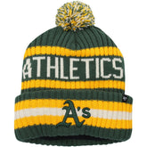 Athletics '47 Bering Cuffed Knit Hat with Pom - MLB Hats