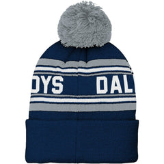 Dallas Cowboys Preschool Jacquard Cuffed Knit Hat with Pom | NFL Sale