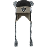 Las Vegas Raiders Youth Wordmark Ears Trooper Knit Hat | NFL Online