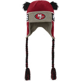 San Francisco 49ers Youth Wordmark Ears Trooper Knit Hat | NFL On sale