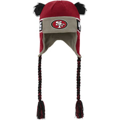 San Francisco 49ers Youth Wordmark Ears Trooper Knit Hat | NFL On sale