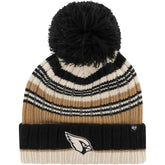 Arizona Cardinals '47 Women's Barista Cuffed Knit Hat with Pom | NFL US