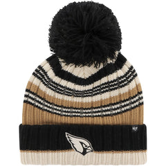 Arizona Cardinals '47 Women's Barista Cuffed Knit Hat with Pom | NFL US