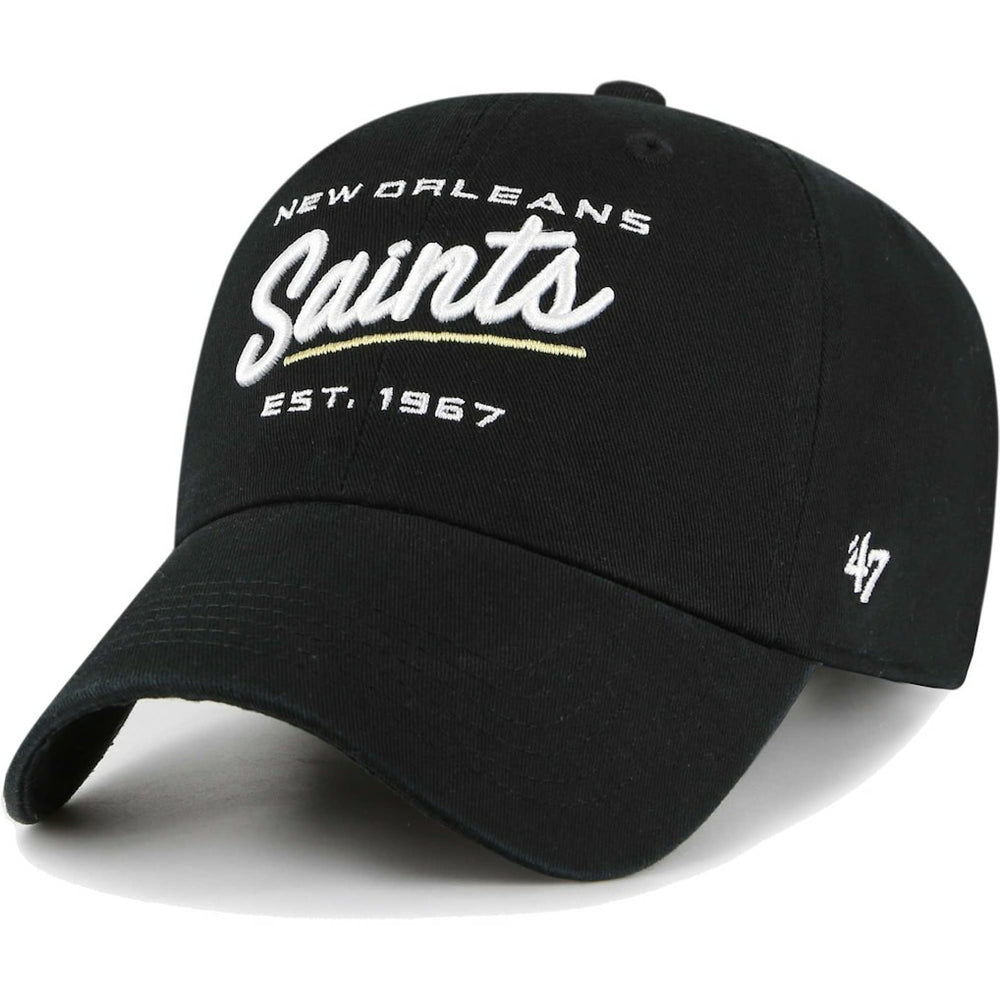 New Orleans Saints '47 Women's Sidney Clean Up Adjustable Hat | NFL Discount