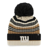 New York Giants '47 Women's Barista Cuffed Knit Hat with Pom | NFL Outlet