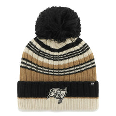Tampa Bay Buccaneers '47 Women's Barista Cuffed Knit Hat with Pom | NFL Discount
