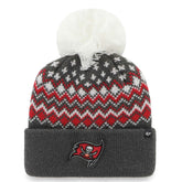 Tampa Bay Buccaneers '47 Women's Elsa Cuffed Knit Hat with Pom | NFL Hot