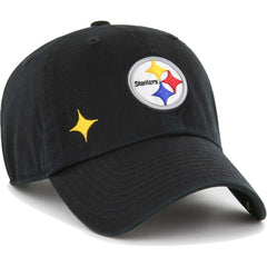 Pittsburgh Steelers '47 Women's Confetti Icon Clean Up Adjustable Hat | NFL Outlet