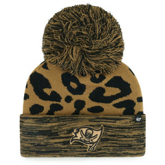 Tampa Bay Buccaneers '47 Women's Rosette Cuffed Knit Hat with Pom | NFL Hot