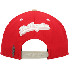 Los Angeles Dodgers Pro Standard Strawberry Ice Cream Drip Snapback Hat - MLB Hats