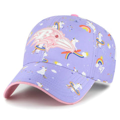 Baltimore Ravens '47 Girls Preschool Unicorn Clean Up Adjustable Hat | NFL New