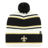 New Orleans Saints '47 Youth Stripling Cuffed Knit Hat with Pom | NFL Hot