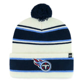 Tennessee Titans '47 Youth Stripling Cuffed Knit Hat with Pom | NFL Outlet