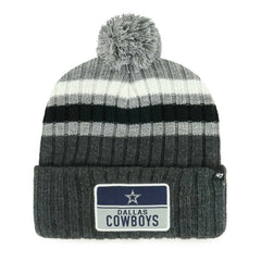 Dallas Cowboys '47 Stack Cuffed Knit Hat with Pom | NFL Online