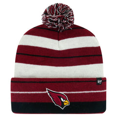 Arizona Cardinals '47 Powerline Cuffed Knit Hat with Pom | NFL Discount