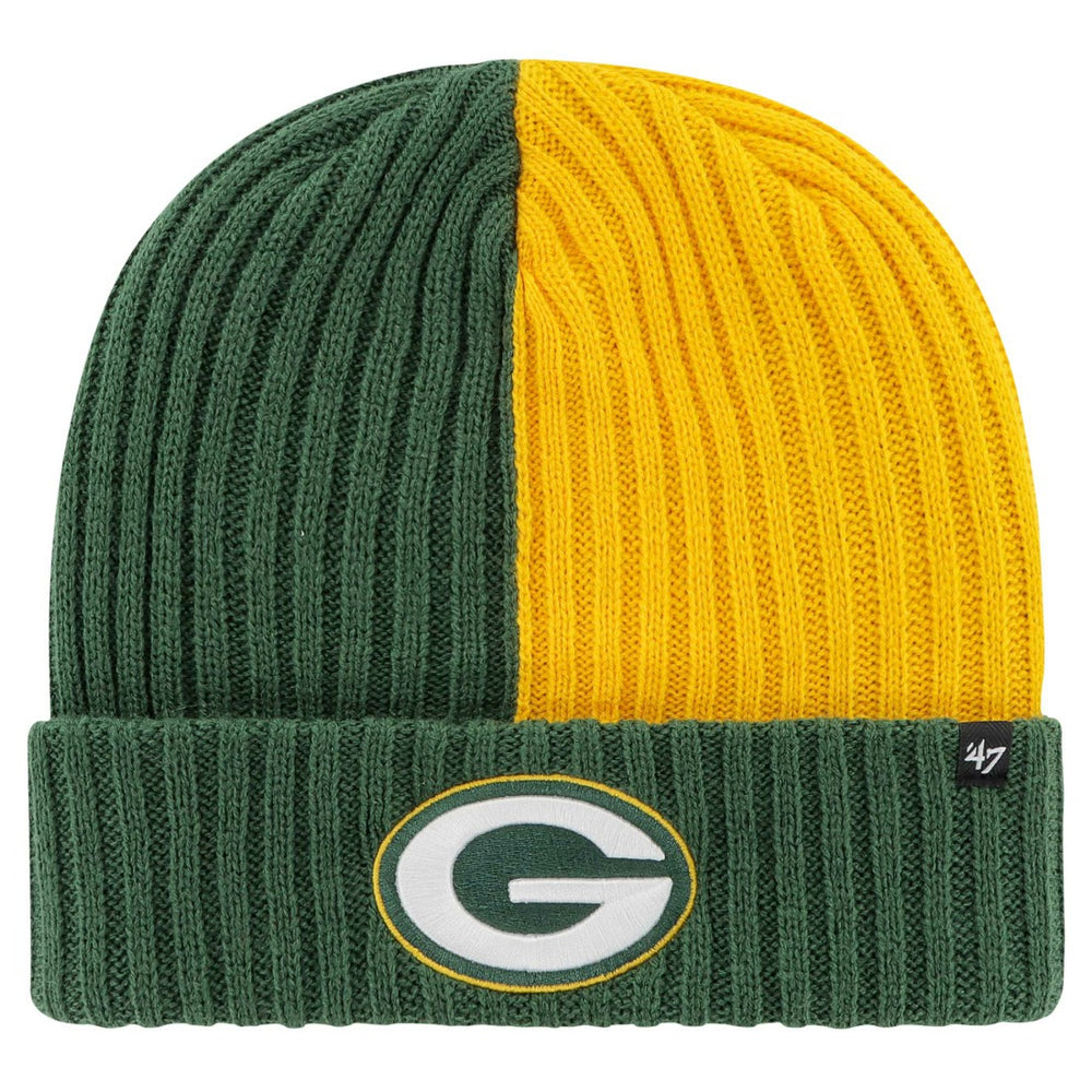 Green Bay Packers '47 Fracture Cuffed Knit Hat | NFL Discount