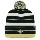 New Orleans Saints '47 Powerline Cuffed Knit Hat with Pom | NFL New