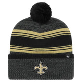 New Orleans Saints '47 Fadeout Cuffed Knit Hat with Pom | NFL Near me