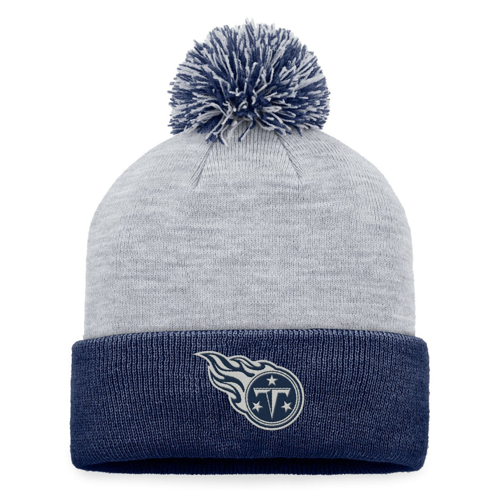 Tennessee Titans Women's Cuffed Knit Hat with Pom | NFL Near me