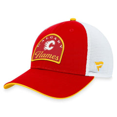 Calgary Flames Fanatics Fundamental Adjustable Hat - NHL Hats
