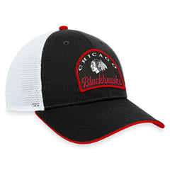 Chicago Blackhawks Fanatics Fundamental Adjustable Hat - NHL Hats