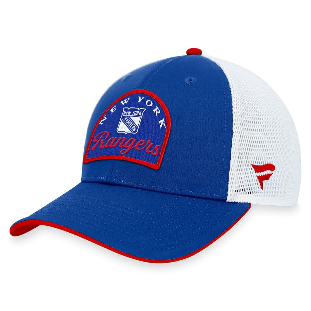 New York Rangers Fanatics Fundamental Adjustable Hat - NHL Hats