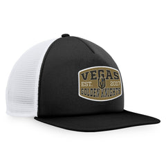 Vegas Golden Knights Fanatics Foam Front Patch Trucker Snapback Hat - NHL Hats