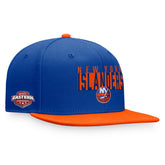New York Islanders Fanatics Fundamental Colorblocked Snapback Hat - NHL Hats